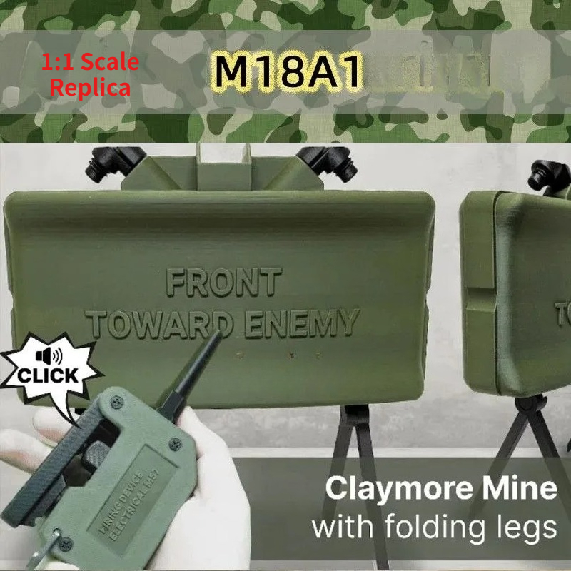 3D-printed M18A1 Broad Sword M - Cosplay Prop Kit ulasan dan harga