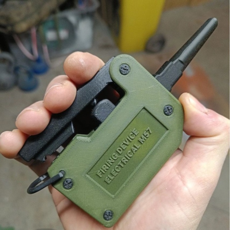 3D-printed M18A1 Broad Sword M - Cosplay Prop Kit ulasan dan harga