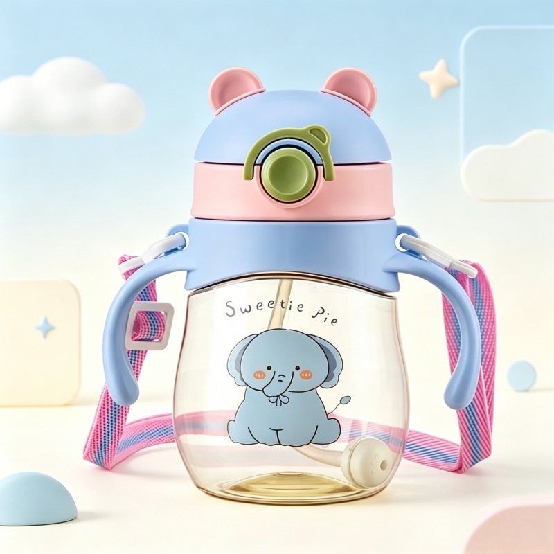 410ML Drinking Cup Feeding Bot - Thermoplastic Pellet ulasan dan harga