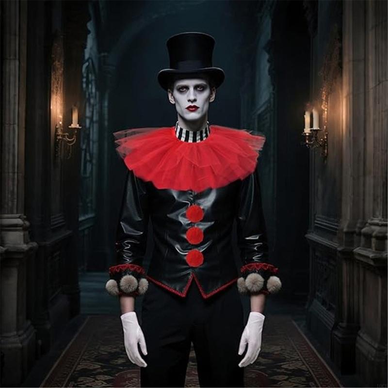5Pcs/Set Halloween Clown Costu - Cosplay Prop Kit ulasan dan harga