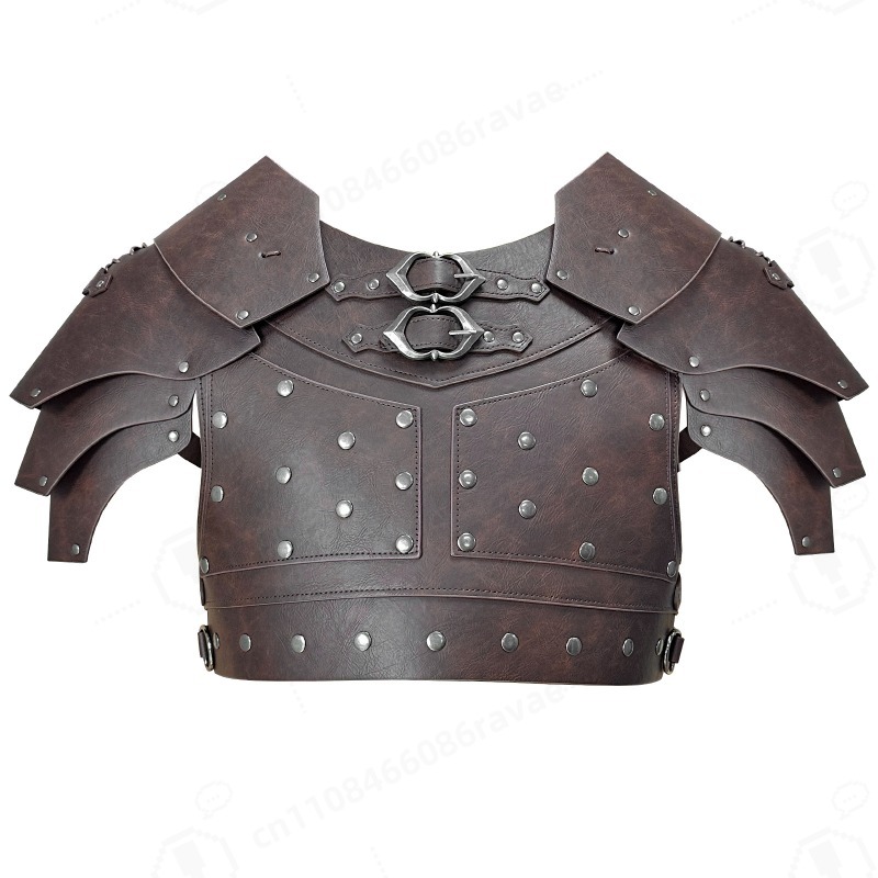 Medieval Studded Shoulder Ches - Cosplay Props ulasan dan harga
