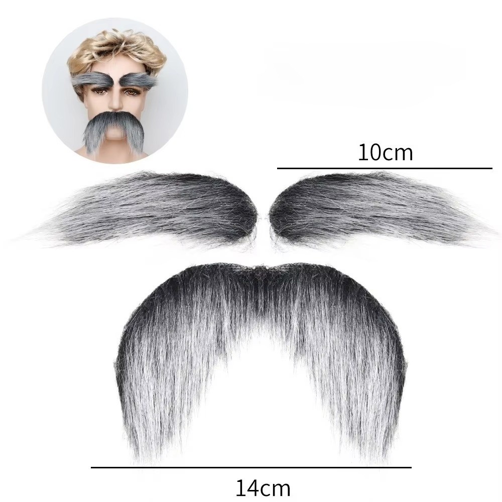 Funny Self-Adhesive Fake Beard - Cosplay Prop Kit ulasan dan harga