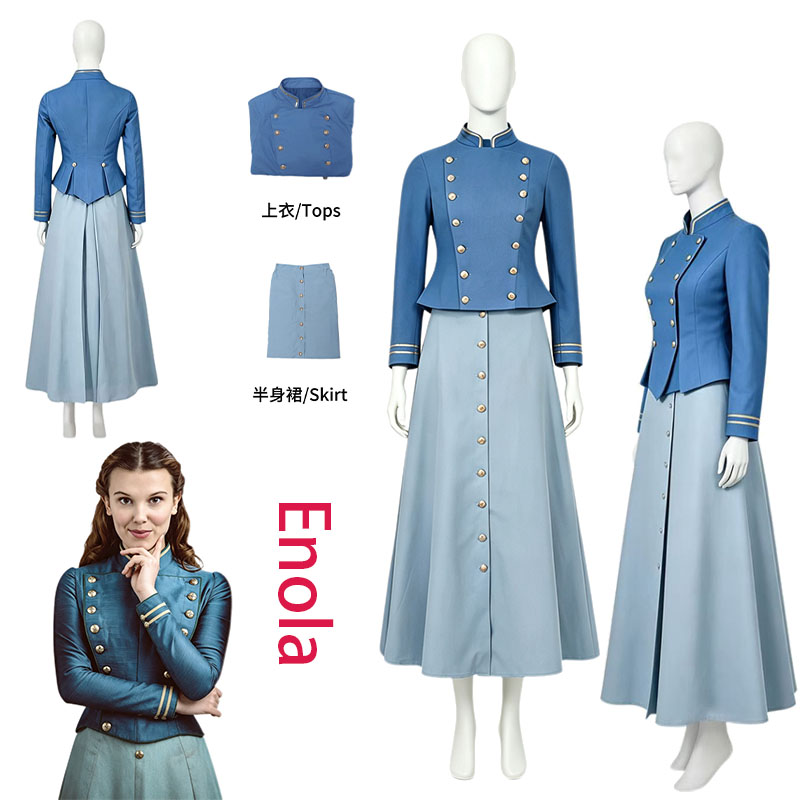 WHH Movie Enola Cosplay Costum - Prop De Cosplay ulasan dan harga