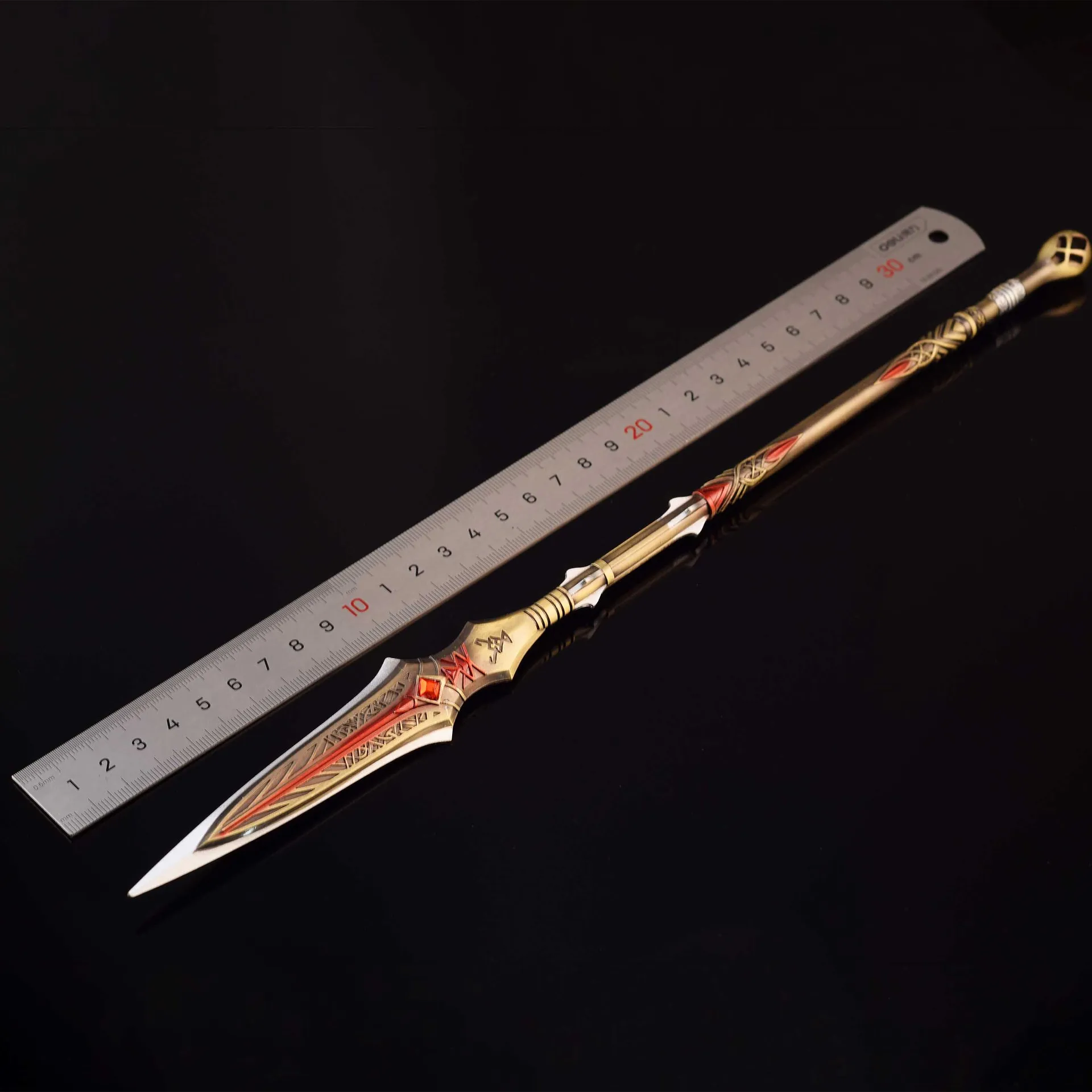 35cm Depnier Spear Kratos Spea - Cosplay Prop Dagger ulasan dan harga