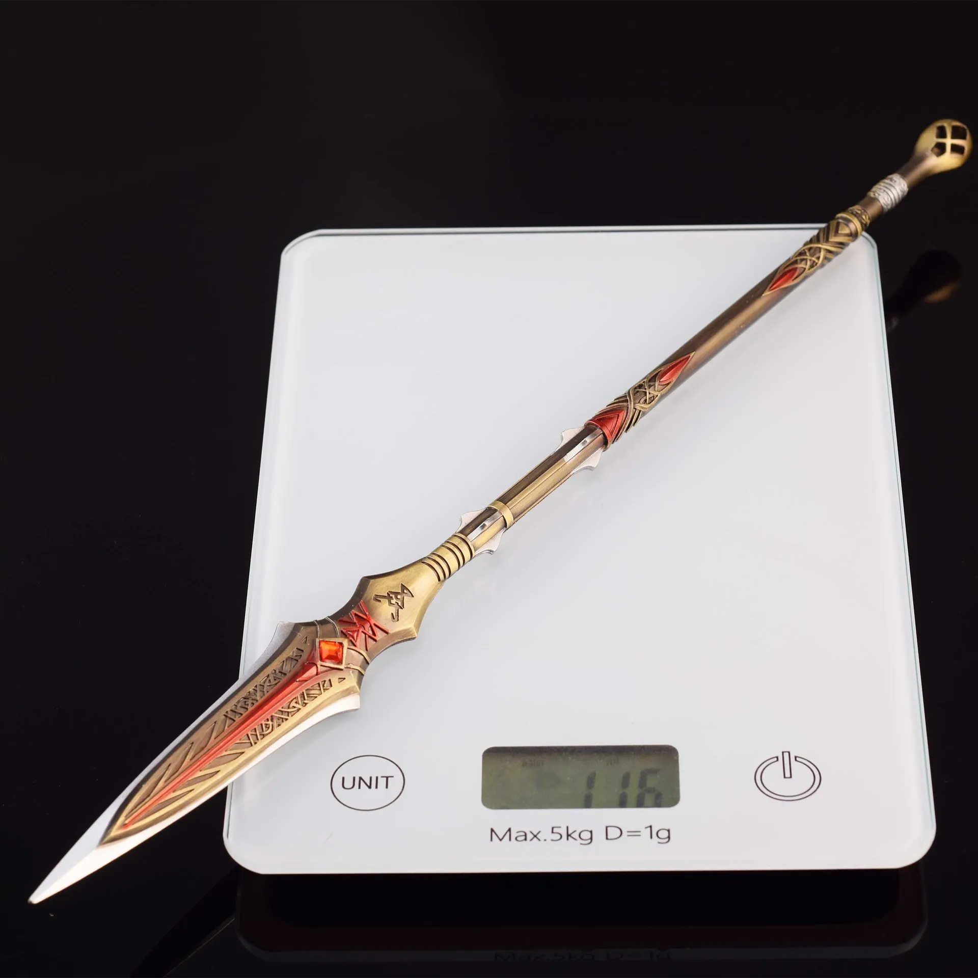 35cm Depnier Spear Kratos Spea - Cosplay Prop Dagger ulasan dan harga