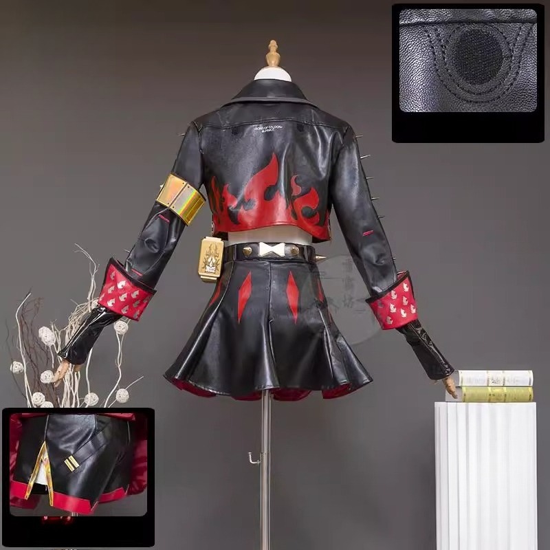 2026 Halloween Anime Party Out - Burnice Cosplay Prop ulasan dan harga